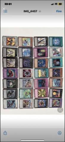 Collezione carte Yu-Gi-Oh