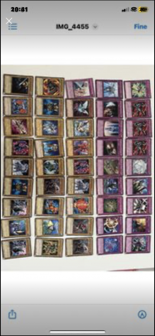 Collezione carte Yu-Gi-Oh