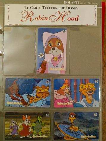 Collezione di carte telefoniche - Carte Telefoniche Serie Disney Serie Robin Hood - SEPA Teacuteleacutephonique