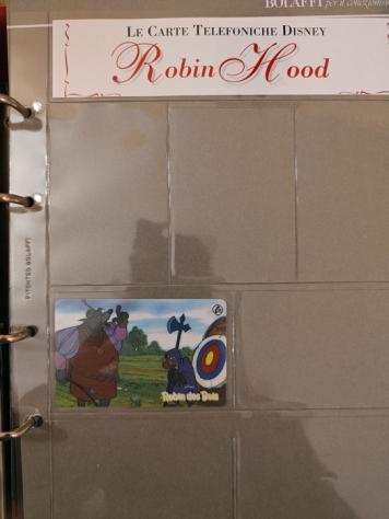 Collezione di carte telefoniche - Carte Telefoniche Serie Disney Serie Robin Hood - SEPA Teacuteleacutephonique