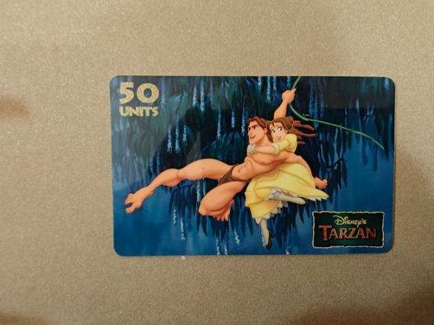 Collezione di carte telefoniche - Carte Telefoniche Serie Disney Serie Tarzan - INTELCOM Gruppo Telecom Italia