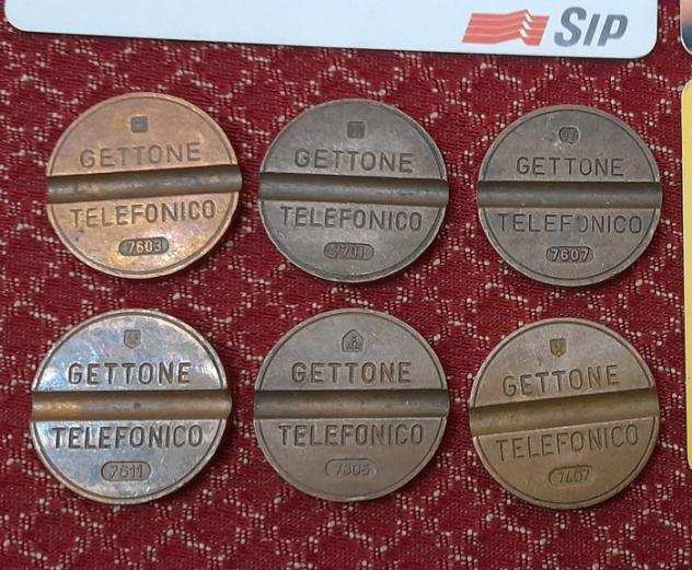 Collezione di carte telefoniche - Lotto composto da 13 gettoni telefonici e 13 ricariche telefoniche