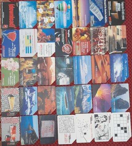 Collezione di carte telefoniche - Lotto di 35 carte telefoniche