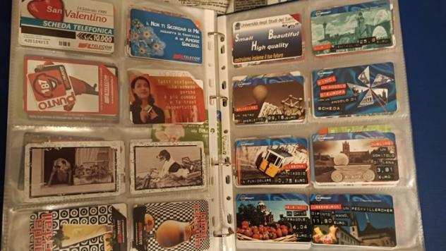 Collezione di carte telefoniche - Lotto di 800 schede telefoniche italiane piugrave 160 estere dal 1993 al 2010