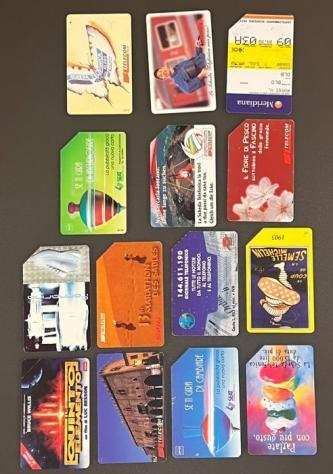 Collezione di carte telefoniche - Set di 65 schede telefoniche di eccezionale raritagrave