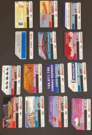 Collezione di carte telefoniche - Set di 65 schede telefoniche di eccezionale raritagrave