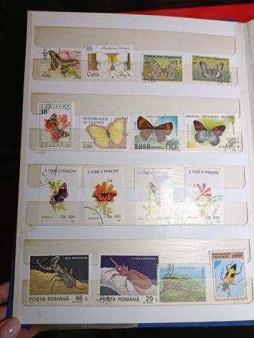 Collezione francobolli flora e fauna - Lotto francobolli flora e fauna - Francobolli da Tutto il Mondo