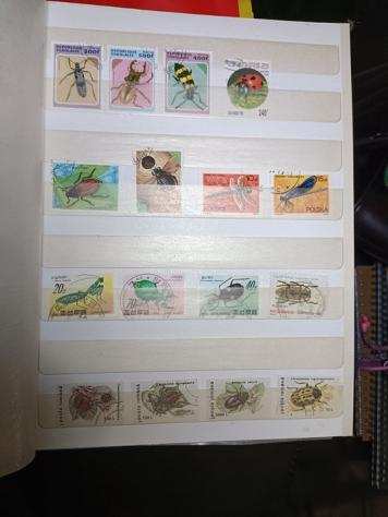 Collezione francobolli flora e fauna - Lotto francobolli flora e fauna - Francobolli da Tutto il Mondo