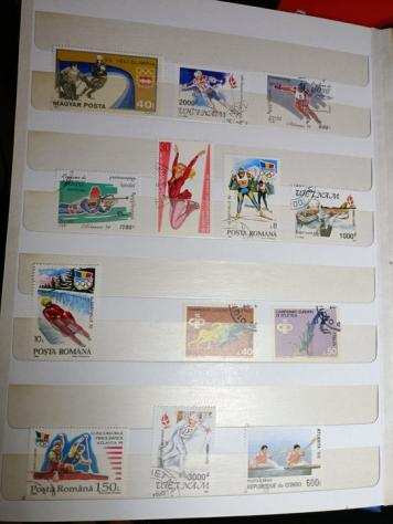 Collezione francobolli sport - Lotto francobolli sport - Francobolli da Tutto il Mondo