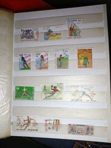 Collezione francobolli sport - Lotto francobolli sport - Francobolli da Tutto il Mondo