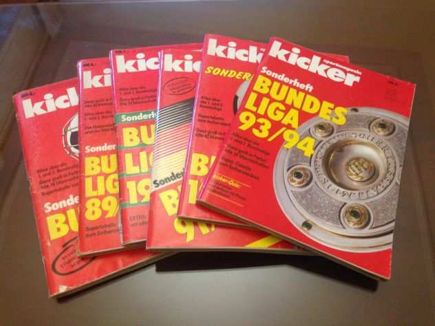 Collezione Kicker riviste speciali Bundesliga