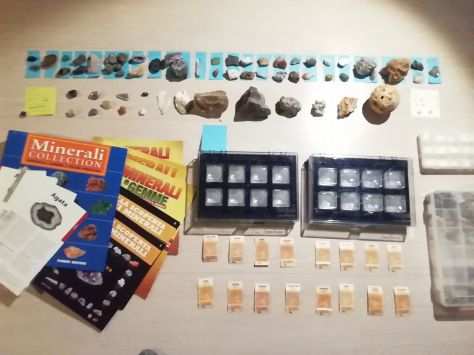 collezione minerali e gemme