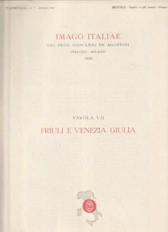 COLLEZIONE VINTAGE CARTINE GEOGRAFICHE ITALIANE