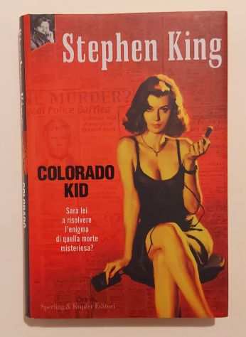 Colorado Kid di Stephen King Ed. Sperling amp Kupfer, ottobre 2005 pari a nuovo