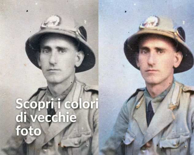 Colorazione foto Bianco e Nero