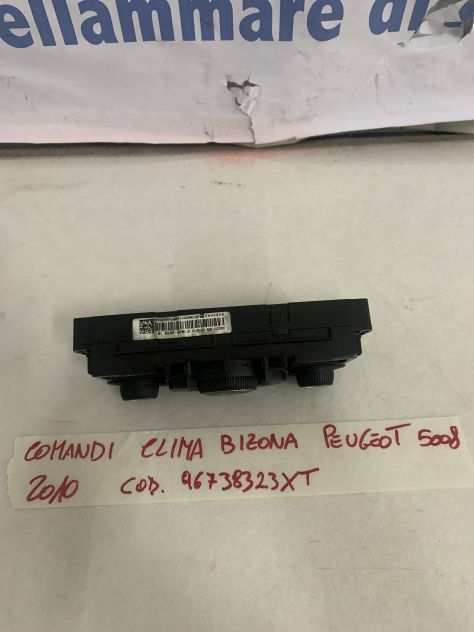 Comandi clima bizona peugeot 5008 2010 96738323XT