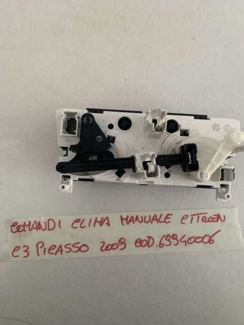 Comandi clima manuali citroen c3 picasso 2009 69940006