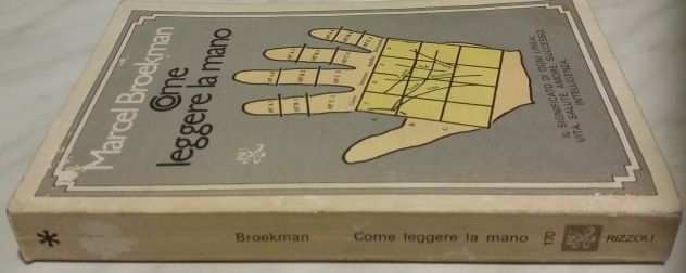 Come leggere la mano di Marcel Broekman 1degEd.Rizzoli, Milano settembre 1977