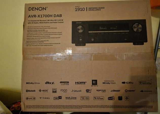 COME NUOVO DENON AVR-X 1700H DAB 7.2 canali