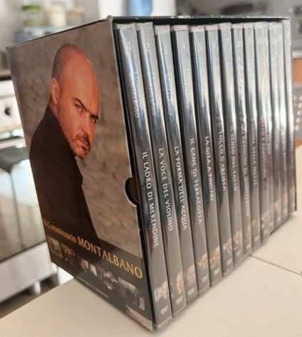 COMMISSARIO MONTALBANO 14 DVD NUOVI SIGILLATI