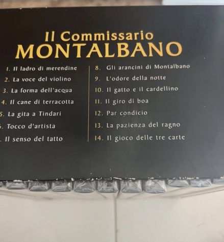 COMMISSARIO MONTALBANO 14 DVD NUOVI SIGILLATI