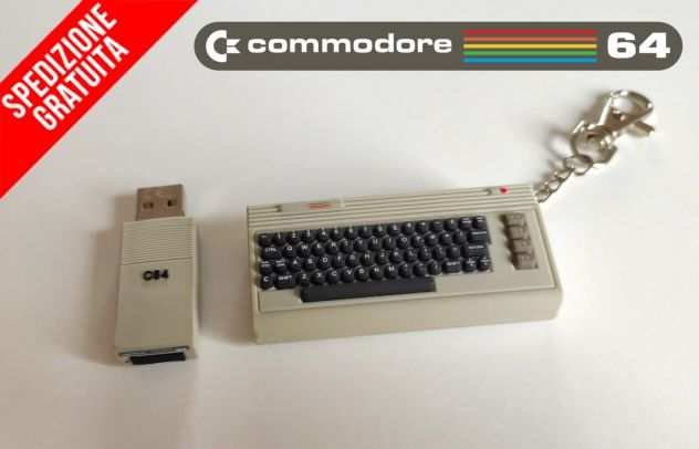 COMMODORE 64  DRIVE 1541 USB MEMORY STICK CHIAVETTA USB 16 GB