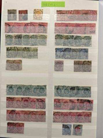 Commonwealth britannico - Bellissimo album di francobolli principalmente usati tutti classificati dellrsquo Impero Britannico.