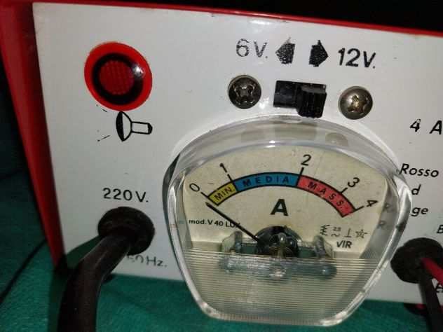 Commutatore tensione Cebora da 220V a 6V o 12V, 4 ampere.