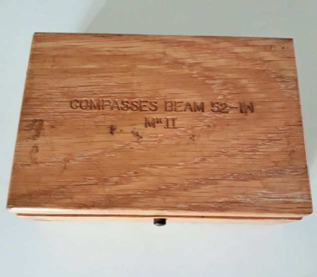 Compasso a raggio Compasses Beam 52 IN Mk II W.H.H. LTD vintage