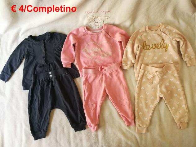 Completini 4 euro abbigliamento bimbo Fascia di etagrave0-12 mesi