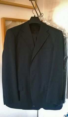 Completo uomo taglia 52 colore grigio scuro