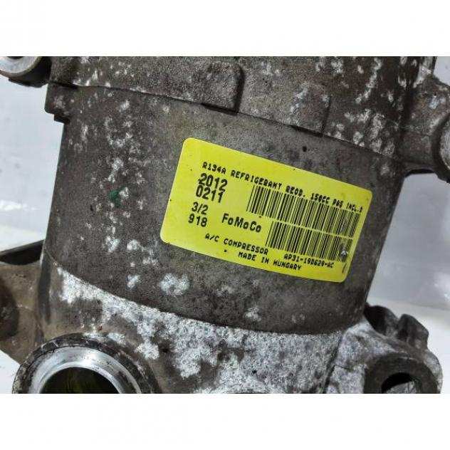 COMPRESSORE AC FORD Fiesta 6Acircdeg Serie AP3119D629AC RTJA, RTJB, RTJD BifuelGas 1400 (0817)