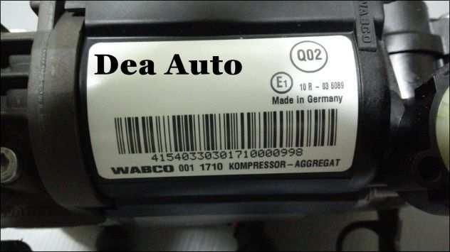 Compressore sospensione audi a6 4b c5 4Z7616007A NUOVO WABCO ORIGINALE