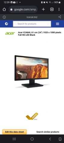 Compro Monitor Acer V246HL