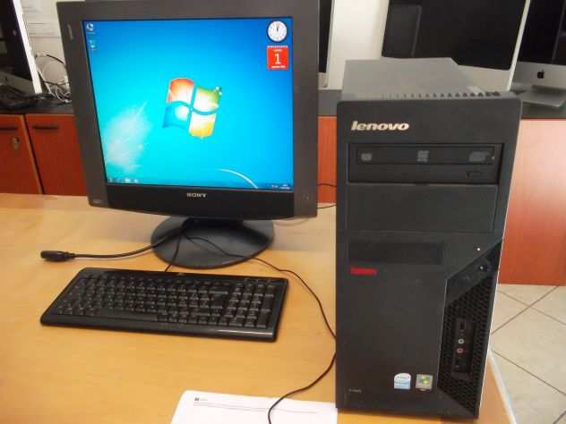 COMPUTER FISSO DESKTOP MARCA LENOVO INTEL CORE 2 DUO