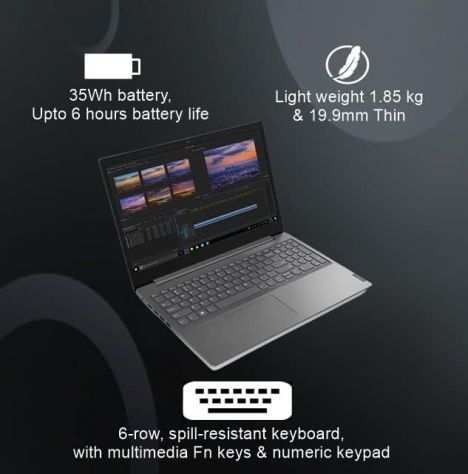 Computer portatile Lenovo V15-IGL N4020 nuovo