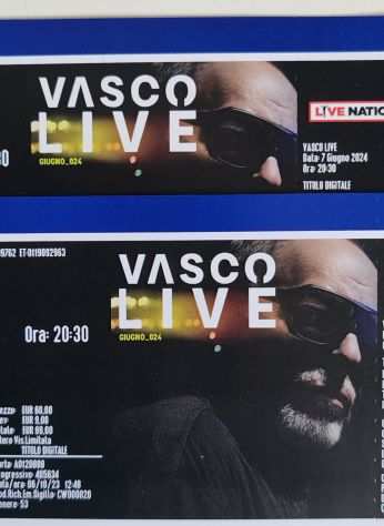 CONCERTO LIVE VASCO ROSSI - 7 giugno 2024 Milano