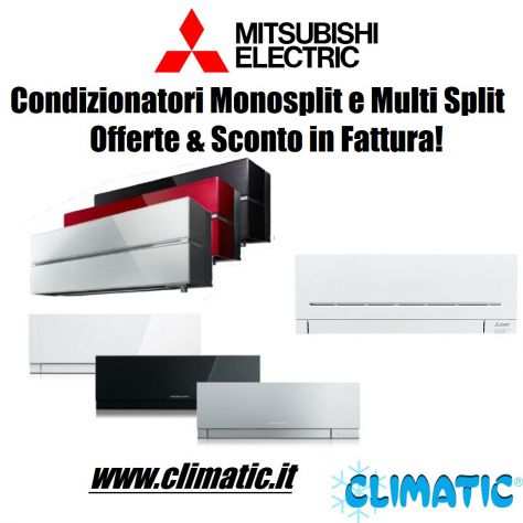 Condizionatori Mitsubishi Mono amp Multi Split