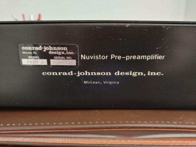 Conrad Johnson - Premier six - Preamplificatore