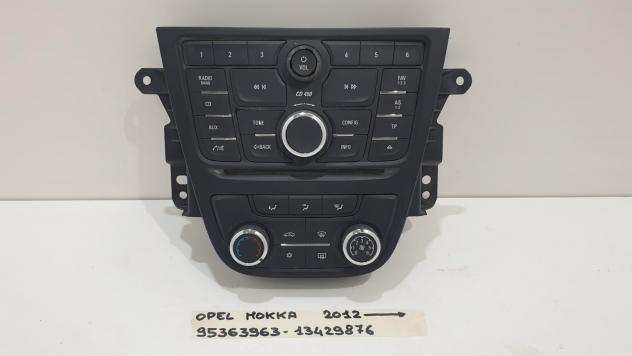 CONSOLE CENTRALE CON COMANDI CLIMA E RADIO OPEL Mokka 1deg Serie 95363963 13429876 Benzina (12)