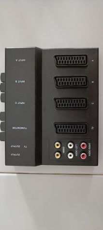 Console di commutazione video Scart 3 x - interruttore analogico cinch