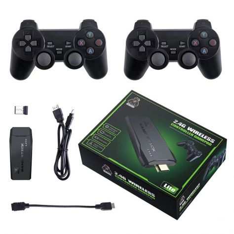 CONSOLE GAME STICK 4K LITE 2,4 GHz WIRELESS 10.000 GIOCHI 64 GB