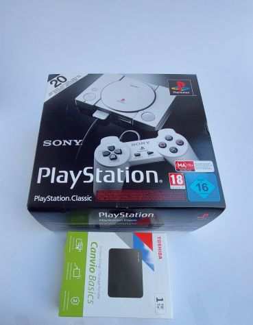Console Playstation Classic Mini 900 ps1 giochi  20000 giochi mame snes neogeo