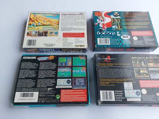 Console Snes Super Nintendo retrogame pal  giochi