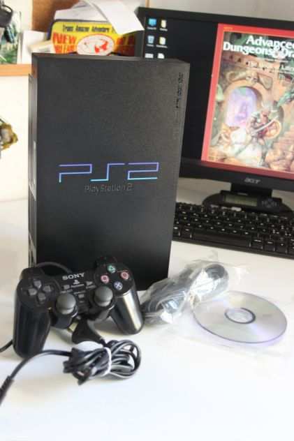 Console Sony Playstation 2 FAT (legge tutto) modbo 5.0 V1.93 m o d c h i p