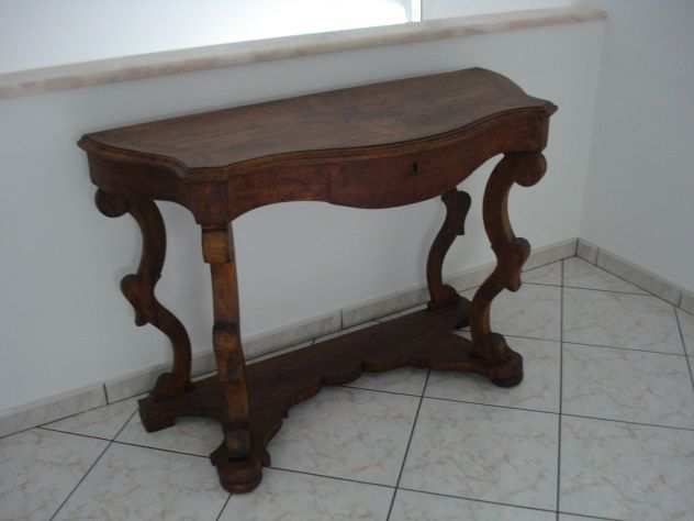 Consolle  Console in legno