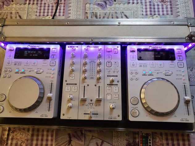 Consolle Pioneer Cdj 350 Pack White Edition