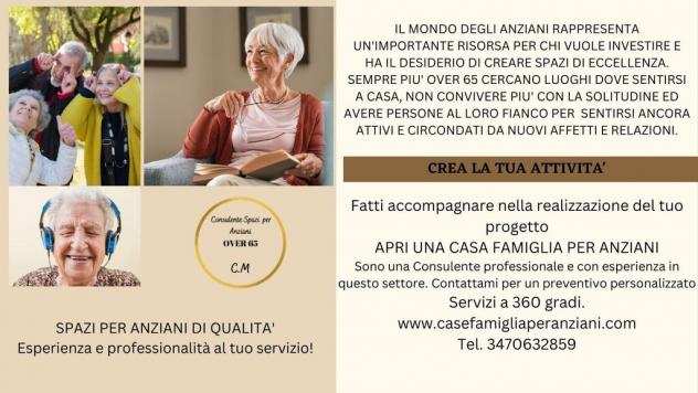 Consulente apertura casa famiglia Anziani