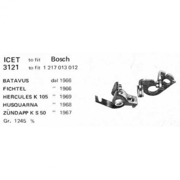 Contatti impianto Bosch Icet 3121