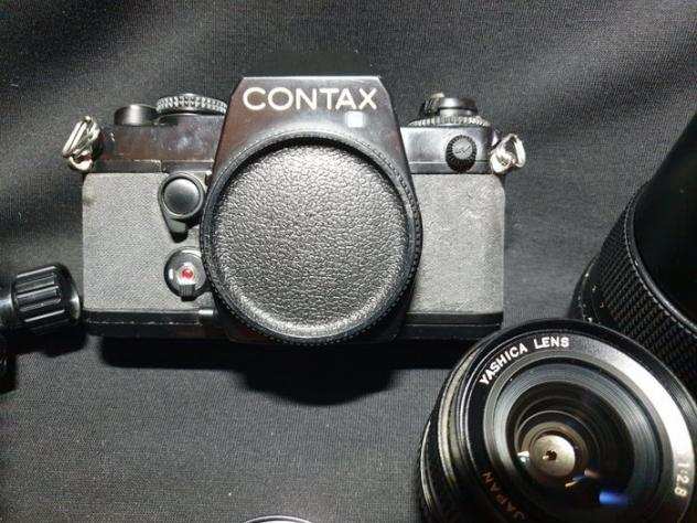 Contax 139 Quartz  5 Yashica obiettivo  bellow  acc.  Fotocamera reflex a obiettivo singolo (SLR)
